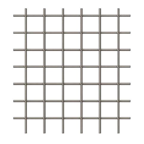 Сетка стальная сварная 25х0,8 мм оцинкованная